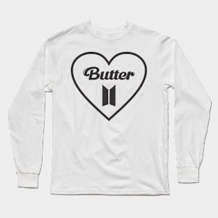 BTS Butter Love BW Long Sleeve T-Shirt